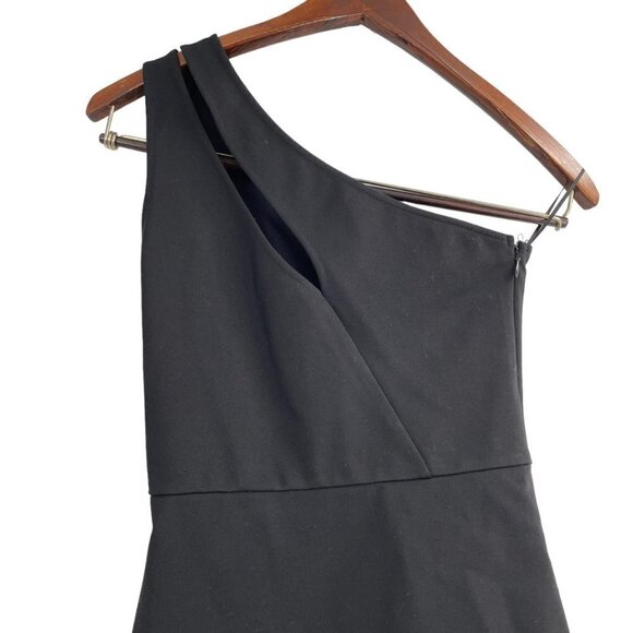 Revolve Superdown Nava Black Asymmetrical Sleeveless Mini Dress Womens XS Party - Picture 3 of 9